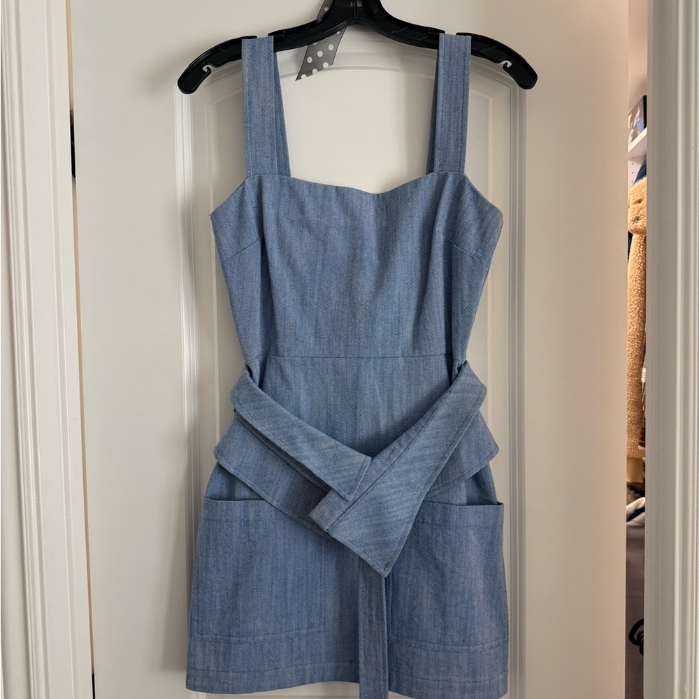 Alexis Blue Denim Mini Dress